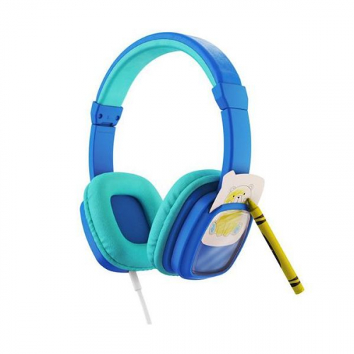 PLANET BUDDIES BOY WIRED HEADPHONES DIY BLUE