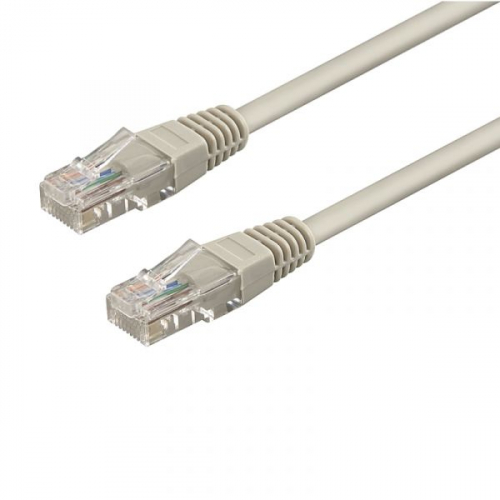 WP RACK CHICOTE PATCH CABLE CAT6 U-UTP AWG 26/7 CU Cinzento 0.5MT WPC-PAT-6U005