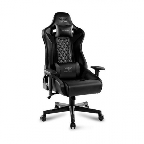 SPIRIT OF GAMER CADEIRA GAMING CRUSADER SERIES  BLACK