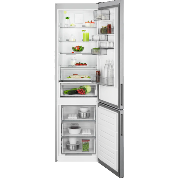 Frigorífico Combinado AEG RCB736D3MX Inox - 360L 201X59.5 INOX D