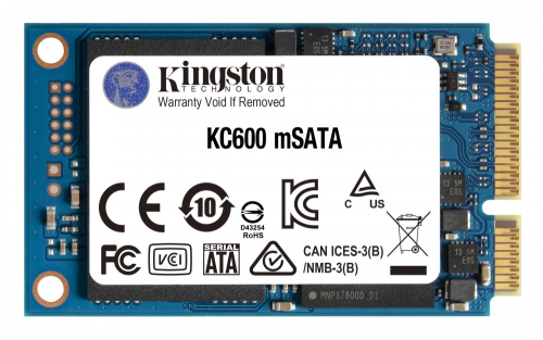 SSD mSATA KINGSTON 512GB KC600