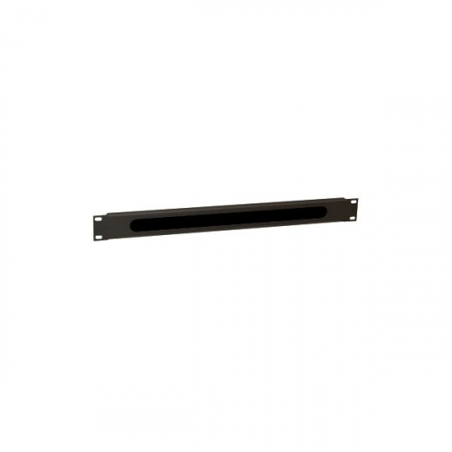 WP RACK CABLE MANAGEMENT 1U TIPO ESCOVA BLACK RAL 9005