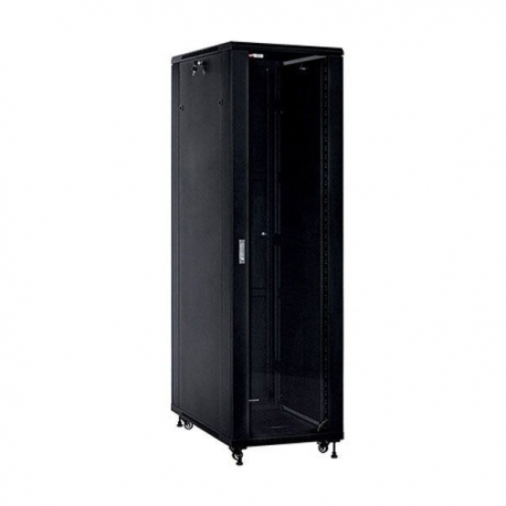 WP RACK BASTIDOR PAVIMENTO 19" RNA SERIES 42U 800X800 BLACK RAL 9005 DESMONTADO
