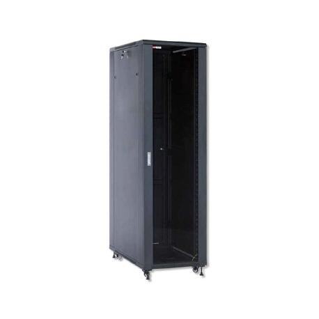 Bastidor de chão Serie RNA Network WP RACK 19" 22U 600x600mm Mounted, Black RAL 9005