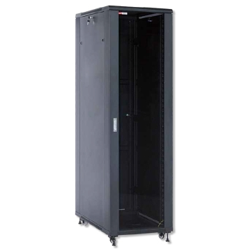 Bastidor de chão Serie RNA Network WP RACK 19" 42U 800x800mm Mounted, Black RAL 9005