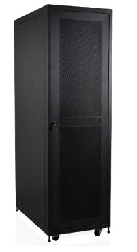 Bastidor de chão Serie RSA Server WP RACK 19" 42U 800x1000mm Mounted, Black RAL 9005