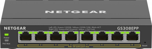 GIGABIT ETHERNET SWITCH 8 PUERTOS