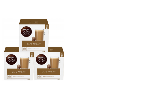 90CAPS DOLCE G.(3x30) -CAFÉ AU LAIT