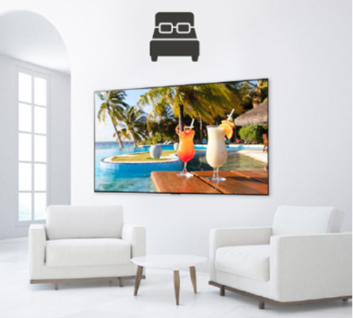 TV LG OLED 55WS960H 55 Polegadas UHD 4K SMART MODO HOTEL