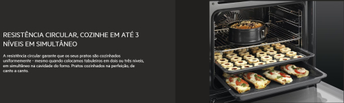 Forno encastre AEG BPS331160 M 60Cm Pirolitico 71L Classe C