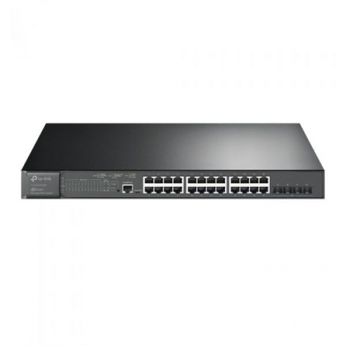 TP-LINK JETSTREAM 24-PORT GIGABIT AND 4-PORT 10GE SFP+ L2+ MANAGED SWITCH WITH