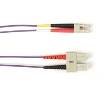 EQUIP LC/SC FIBER OPTIC PATCH CABLE, OM4, 2M