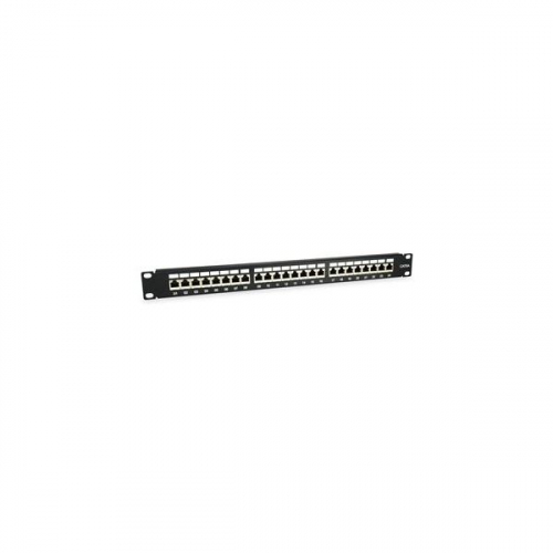 EQUIP PATCH PANEL 19" CAT6A 24-PORT 1U PRETO
