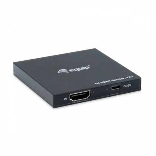 EQUIP MULTIPLICADOR ULTRA SLIM 2-PORT HDMI SPLITTER USB POWERED