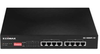 Long Range 8-Port Gigabit Ethernet PoE+ Switch with DIP Switch