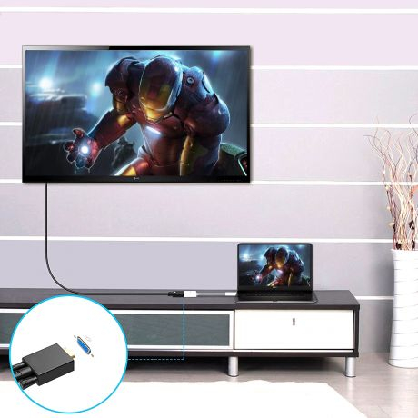 Conversor EWENT EC1050 USB Tipo C para VGA