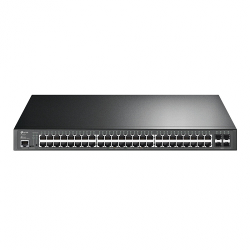 SWITCH TP-LINK JETSTREAM 52 PORTAS GIGABIT L2 + SWITCH GERENCIADO COM 48 PORTAS POE +