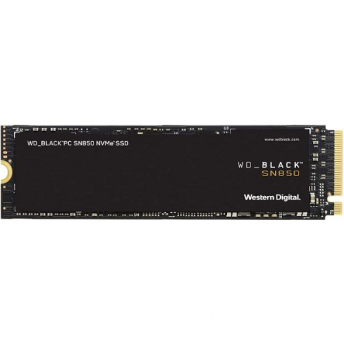 SSD M.2 PCIe NVMe WD 1TB Black SN850 c/heatsink-7000R/5300W-1.000K/720K IOPs