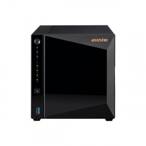 NAS ASUSTOR 4 Bay Realtek RTD1296 Quad-Core 1.4GHz 2GB 2.5GbEx1 USB3.2 Gen1x3 WOW 3Y WTY AS3304T