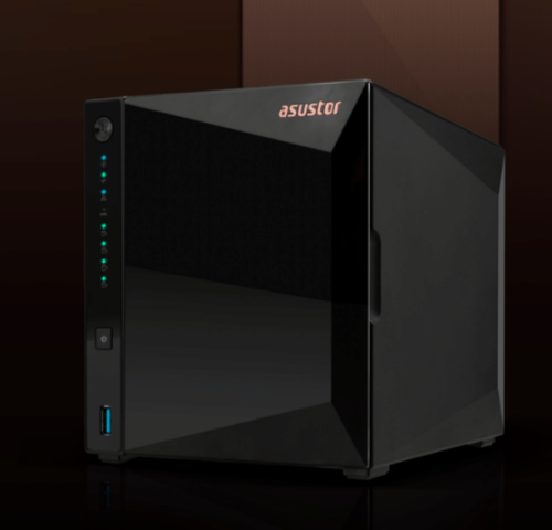 NAS ASUSTOR 4 Bay Realtek RTD1296 Quad-Core 1.4GHz 2GB 2.5GbEx1 USB3.2 Gen1x3 WOW 3Y WTY AS3304T