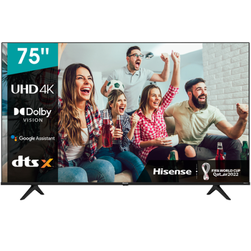  TV HISENSE LED 75A6G 75 Polegadas SMART TV UHD 4K