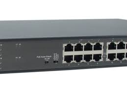 LEVELONE SWITCH 20-PORT FAST ETH POE 16 POE OUTPUTS 2 X GIGABIT RJ45 2 X