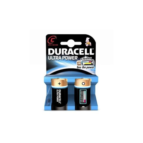 Duracell Blister de Pilhas Alcalinas LR14 Ultra Power - 2 Unidades