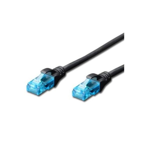 Cabo EWENT IM1143 Patch CAT 5E UTP 0.5MT preto
