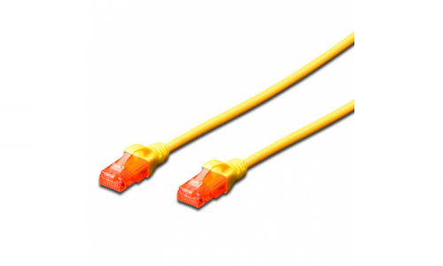 EWENT CHICOTE CAT6 UTP 2MT AMARELO