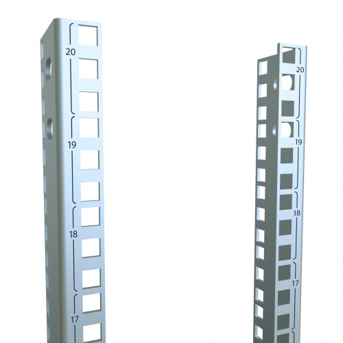 MOUNTING RAILS VERTIC.FOR RACK 24U