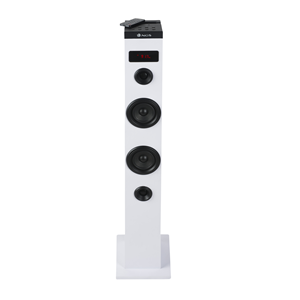 Torre de Som NGS 50 W Compatível com Tecnologia Bluetooth (USB/Rádio FM/AUX). ENTRADA ÓPTICA - SKYCHARMWHITE