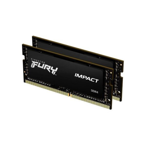 Memória Kingston 64GB 3200MHz DDR4 CL20 SODIMM (Kit of 2) FURY Impact , KF432S20IBK2/64
