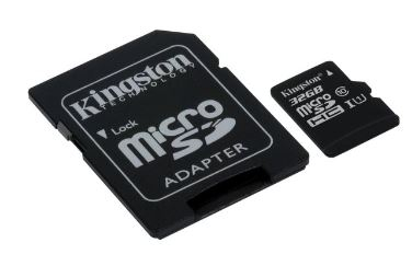 KINGSTON SD 32GB MICRO SDHC INDUSTRIAL C10 A1 PSLC C/ADAPTER
