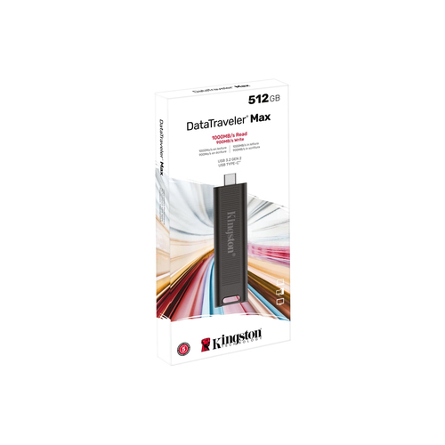 KINGSTON PEN 512GB USB3.2 GEN 2 DATATRAVELER MAX