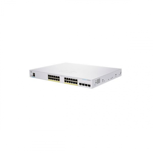 Switch de Rede Cisco CBS350 MANAGED 24-PORT GE, POE, 4X1G SFP