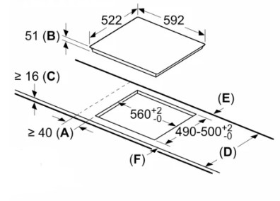 Placa Indução Encastre BOSCH PUG611AA5D 60Cm 