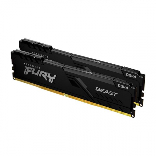 Memoria RAM Kingston FURY Beast Black 32GB 2x16GB DDR4 1.35V 3600MHZ CL18 KF436C18BBK2/32