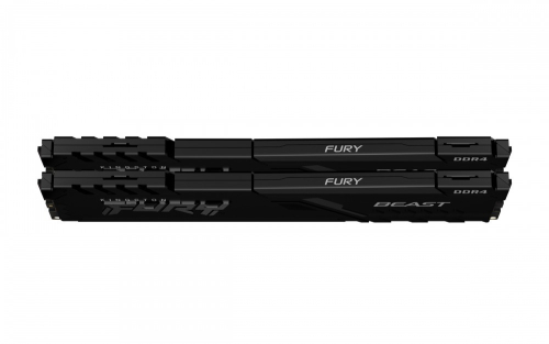 Memoria RAM Kingston FURY Beast Black 16GB 2X8GB DDR4 1.35V 3200MHZ CL16 KF432C16BBK2/16