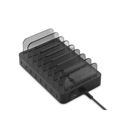 Conceptronic Estação de Carregamento 8 Portas USB PD 75W - 2CONOZUL02B