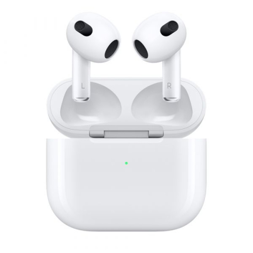 Auriculares Apple AirPods (3ª Geração) Wireless Brancos com Caixa de Carregamento MagSafe