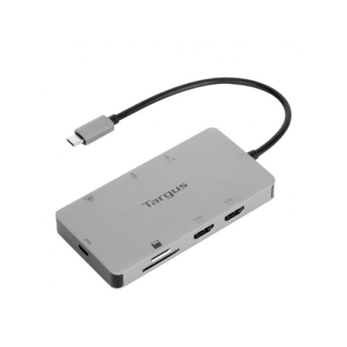 TARGUS DOCKSTATION USB-C 4K 2xHDMI 1xRJ45 2xUSB3.0 CREADER PD 100W