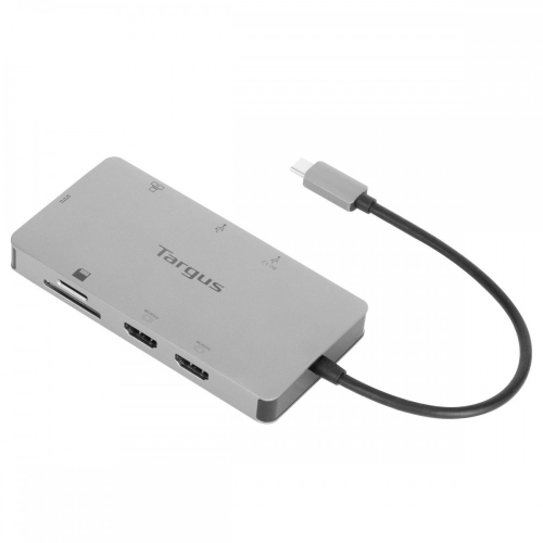 TARGUS DOCKSTATION USB-C 4K 2xHDMI 1xRJ45 2xUSB3.0 CREADER PD 100W