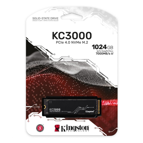 KC3000 1024G PCIe 4.0 NVMe M.2 SSD