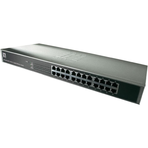 LEVELONE SWITCH 24x10/100/1000 (RACKMOUNT) 