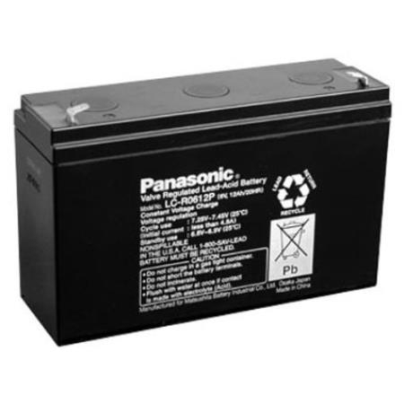 PANASONIC - Bateria AGM (PB-AC)6V 12 AH LCR0612P