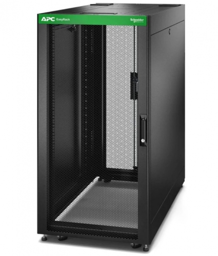 APC EASY RACK 600MM / 24U / 1200MM COM TETO PAINEL LATERAL