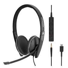 SENNHEISER HEADSET ADAPT SC 165 USB-C II+ JACK 3.5