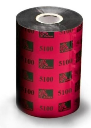 FITA TRANSFERENCIA TERMICA ZEBRA RESIN RIBBON 83MMX450M 5100 PR CF.6
