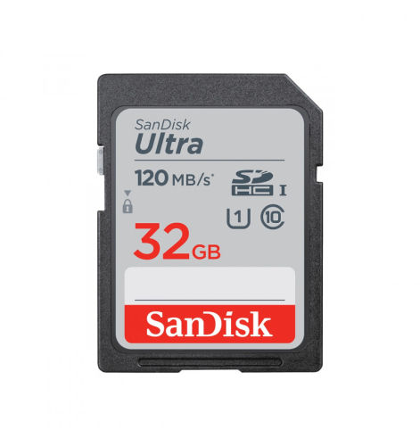 Ultra 32GB SDHC Memory Card 120MB/s - 3-Pack