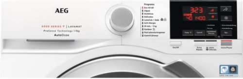 MAQUINA LAVAR ROUPA AEG L6FBG942Q 9Kg 1400RPM 84.7x59.7x63.6 Classe C